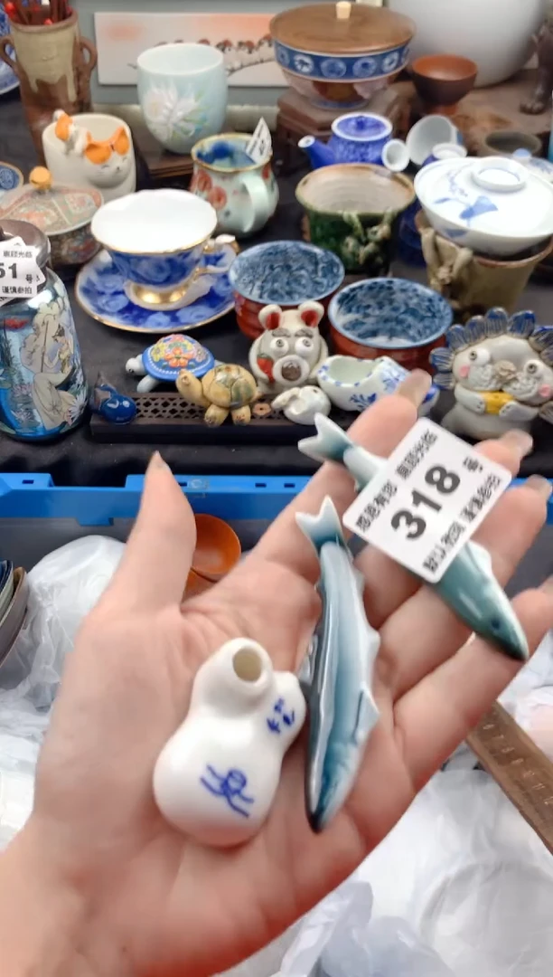 【闪购商品】瓷片318号九姑娘工艺品瓷器