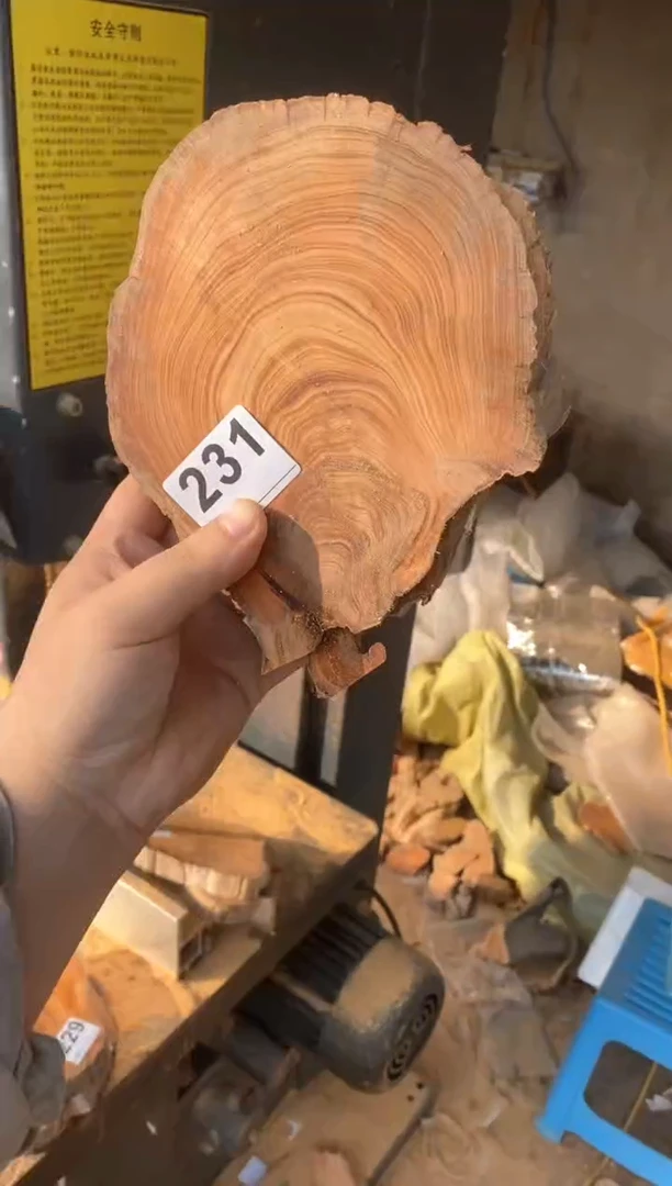 【闪购商品】柏木太行陈化崖柏（津诚林）切片