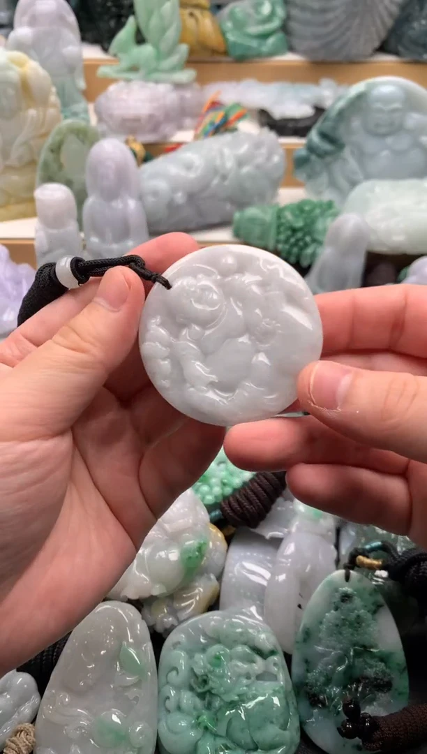 吊坠(不含链)未镶嵌翡翠1