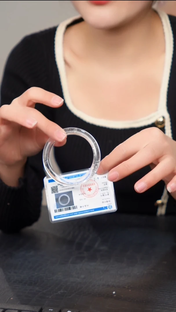 水晶摆件未镶嵌56-57圈口