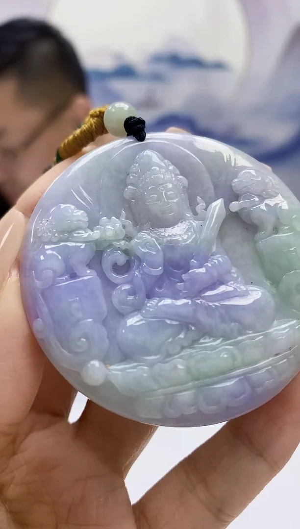 定制翡翠未镶嵌5124xx-毛货挂件33赠珠链