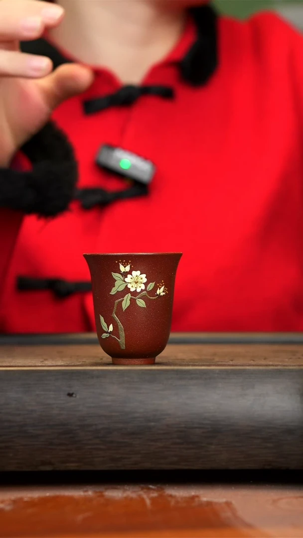 【闪购商品】紫砂茶壶宜兴紫砂柴烧梅花杯