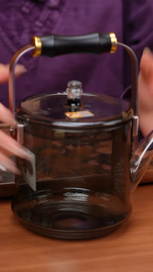 【闪购商品】禾器/烟灰君若壶/滤片款/紫光檀把