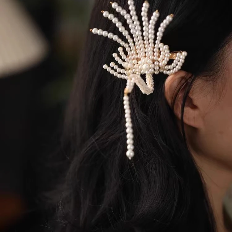 非金属配件待拆发夹气质轻奢