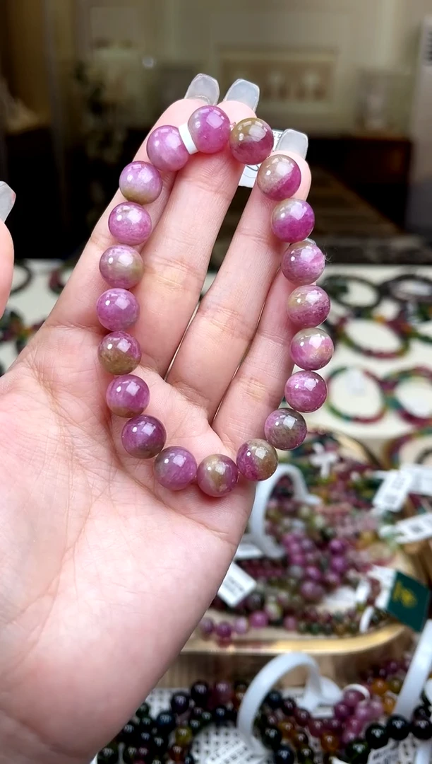 【闪购商品】碧玺/未镶嵌10mm+碧玺单圈多样性发货