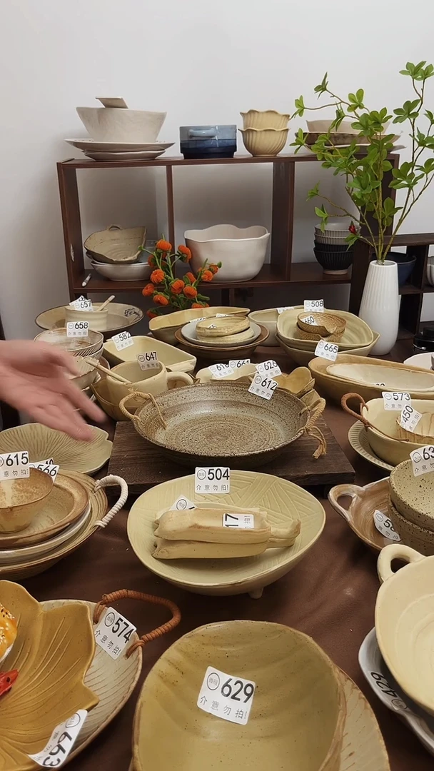 瓷片D****语粗陶瓷器612  1个