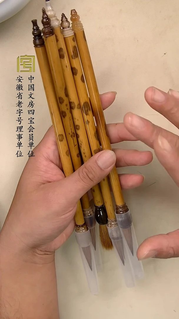 【高端牛角斗纯辽尾狼毫 出锋3.5口径0.9】限时福利