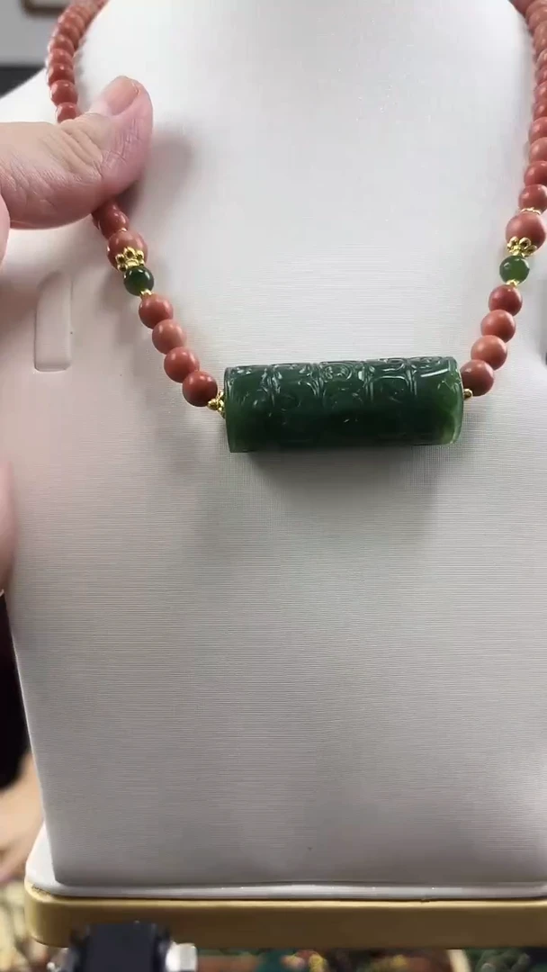 颈饰未镶嵌和田玉玉衡