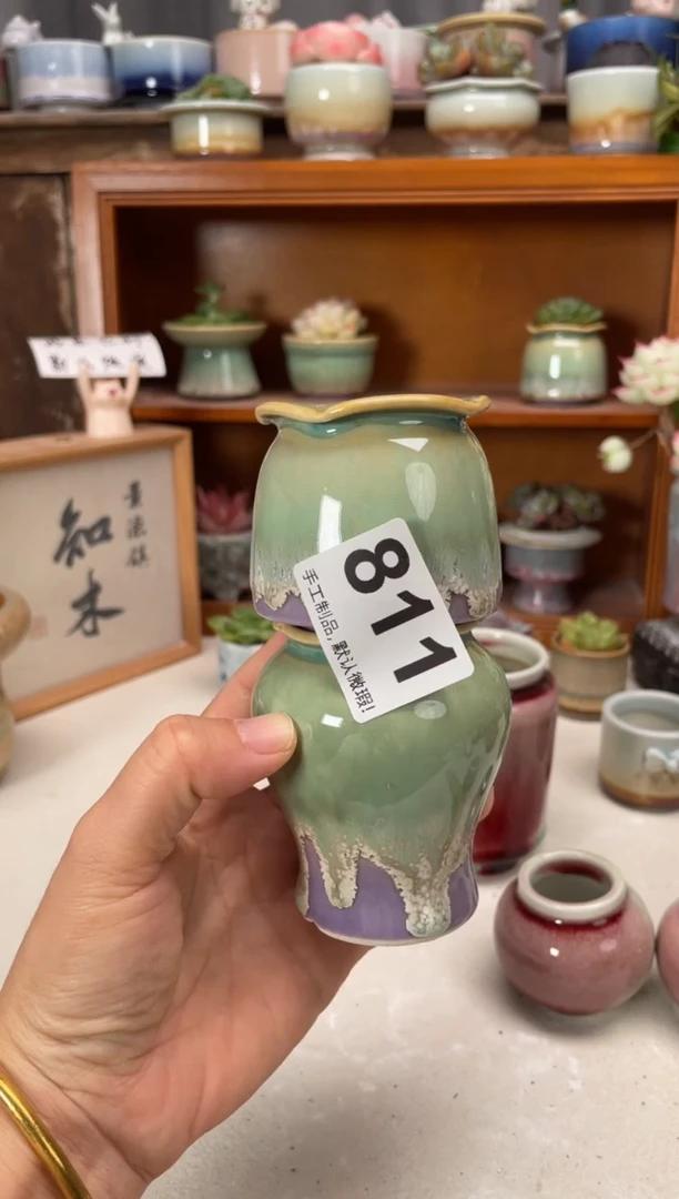 瓷片l****林811知木小芳花盆