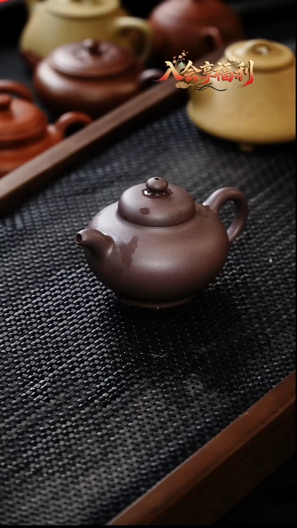 茶壶紫砂乾隆乳顶黑墩头165