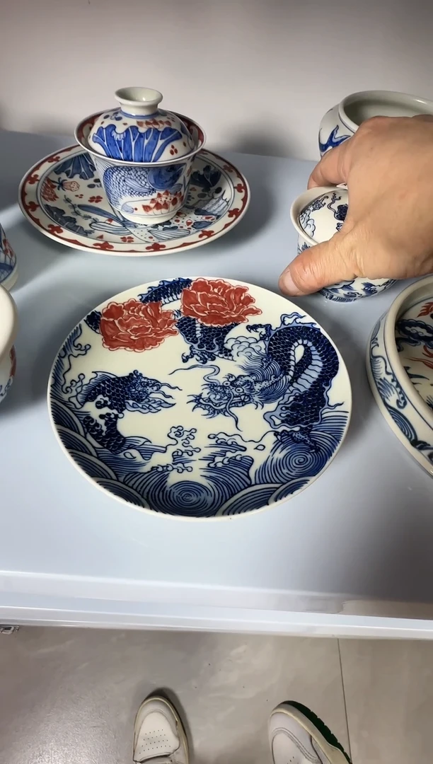 【闪购商品】景德镇手工手绘陶瓷茶具