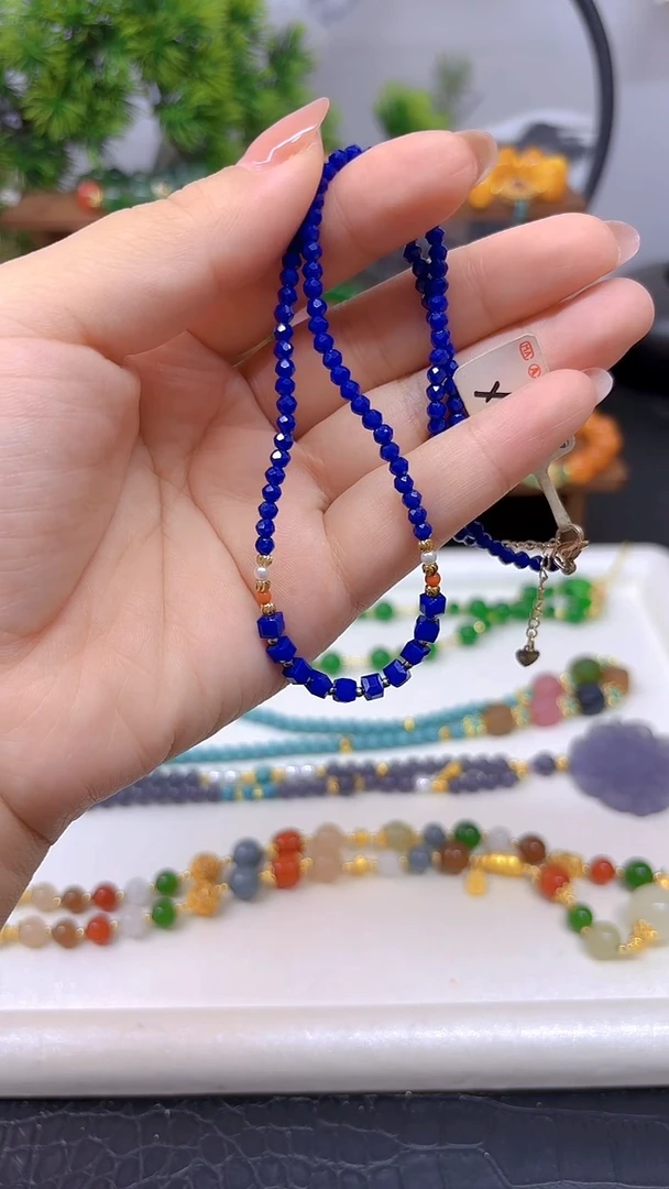 未镶嵌青金石颈饰X512