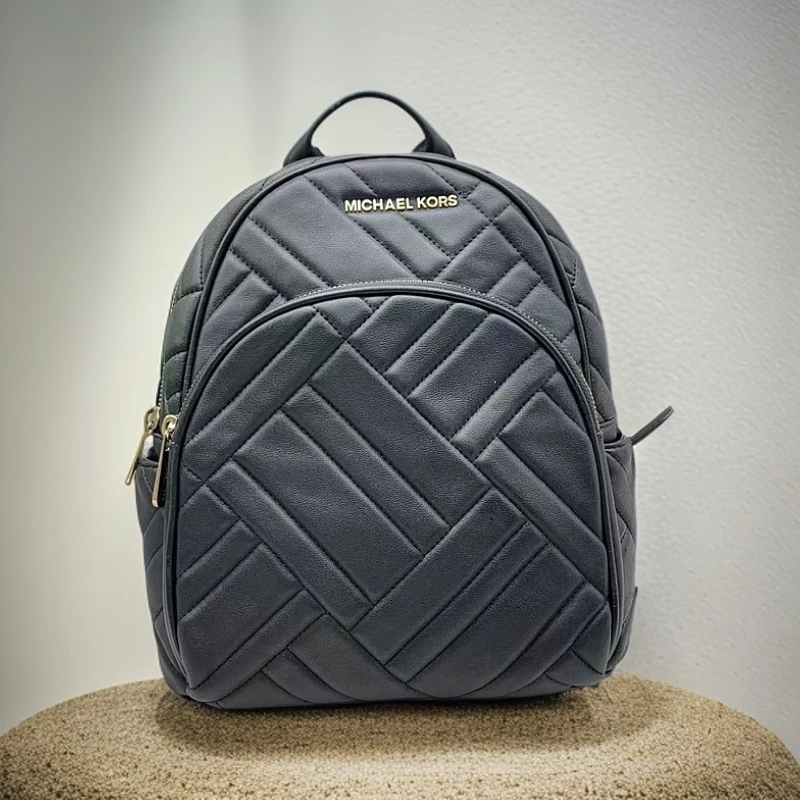 95新 MICHAELKORS/迈克高仕 Mk黑色双肩包1219 4599