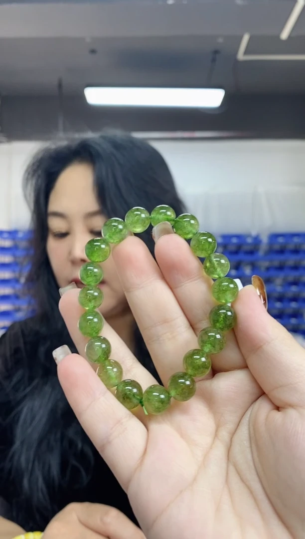 【闪购商品】碧玺手串未镶嵌多样性发其一颜色微差