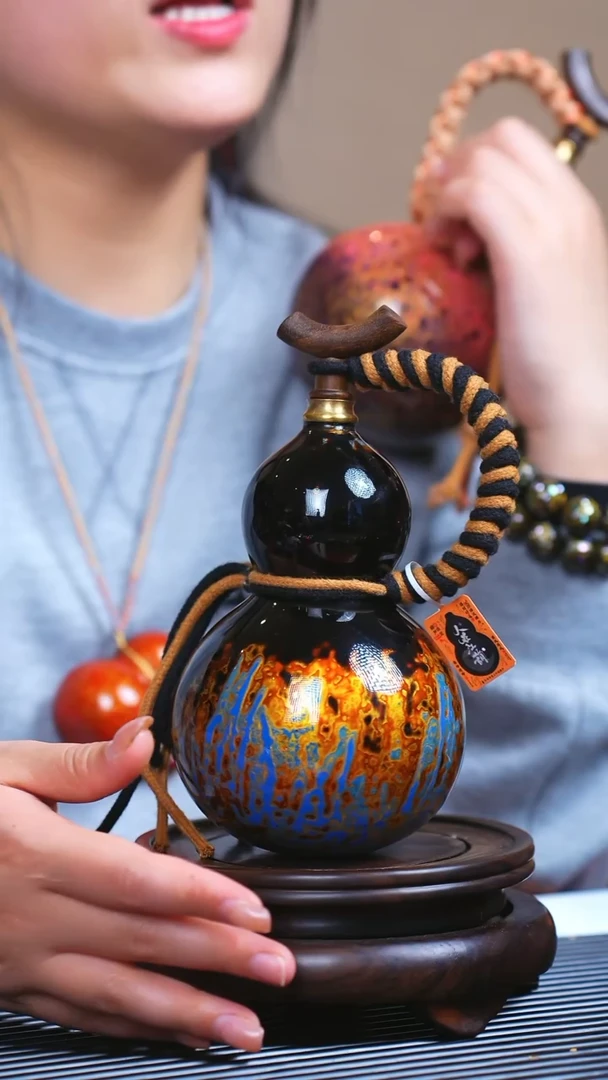 【闪购商品】JM049情人礼臻选大漆酒葫芦