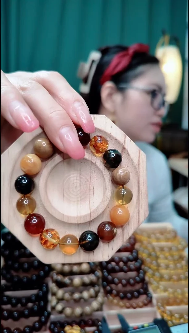 【闪购商品】琥珀（花珀）珠宝奇石未镶嵌12+0000000