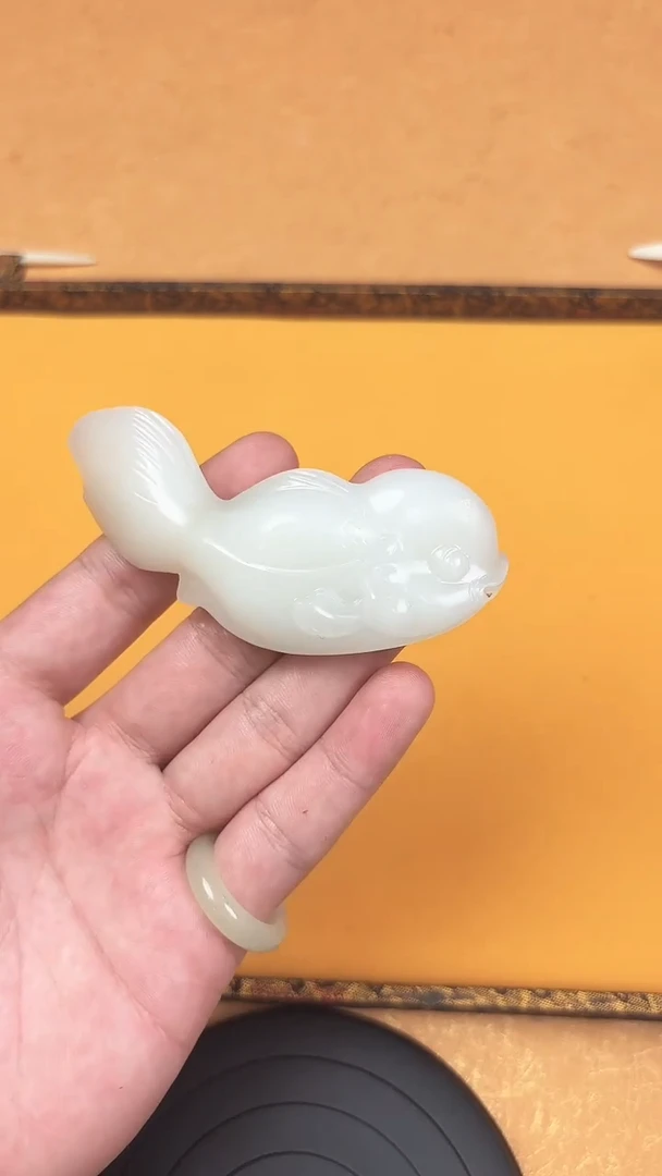 吊坠(不含链)未镶嵌和田玉未镶嵌天然和田玉吊坠编号808