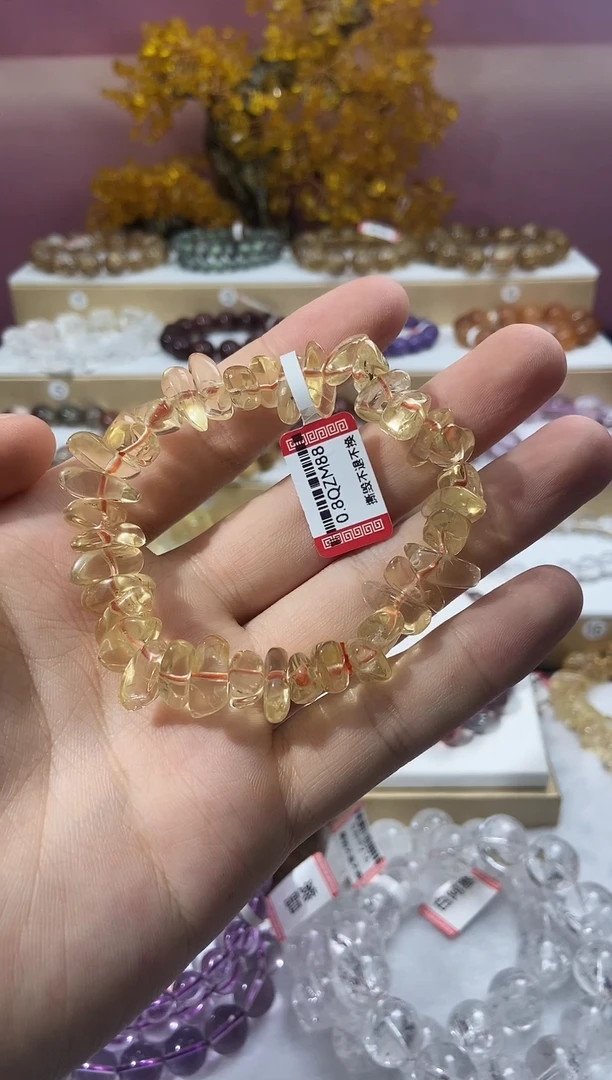 水晶手链未镶嵌天天珠宝002