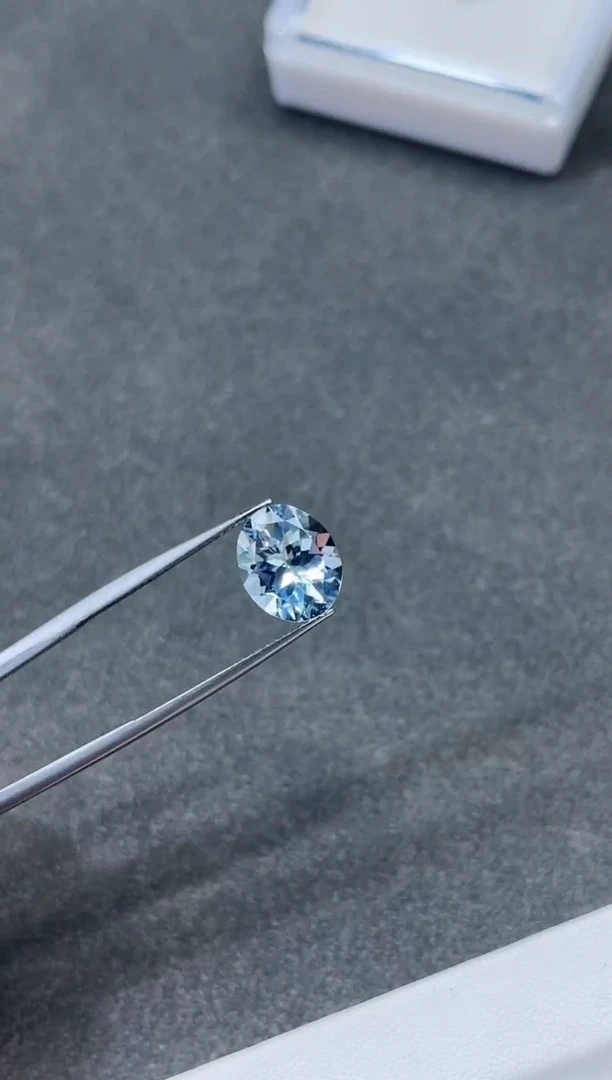 未镶嵌笔搁海蓝宝石3.06ct