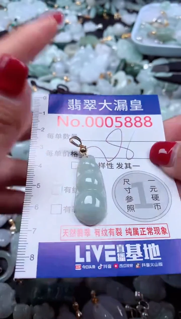 颈饰未镶嵌翡翠5888