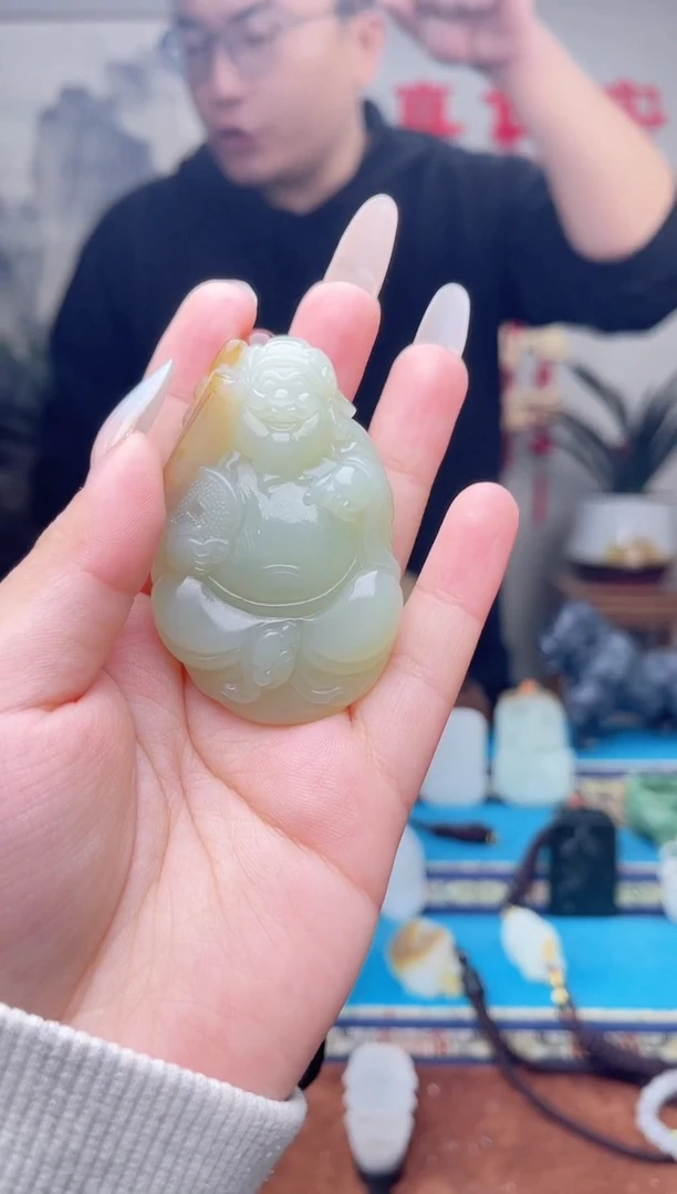 【闪购商品】和田玉挂件未镶嵌1