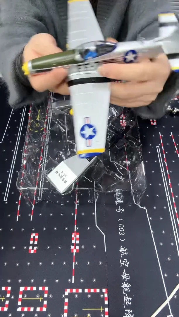 1/48合金飞虎队P51 MOX