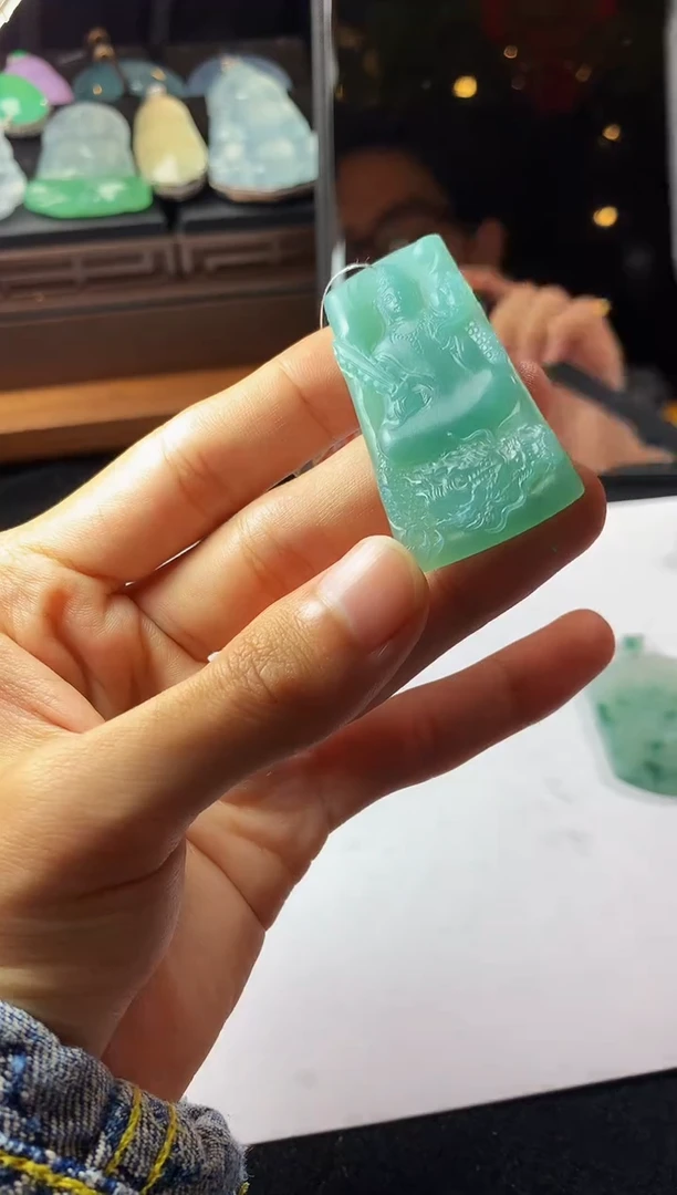 未镶嵌定制翡翠S毛货不退不换