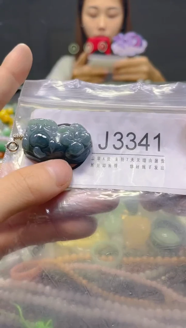 颈饰未镶嵌翡翠/J/翡翠A货，一件也是批发价