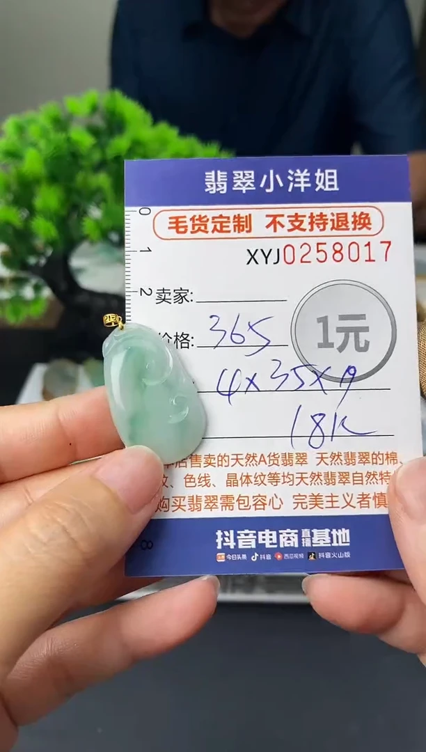 定制翡翠未镶嵌毛货商品 不退换/ 8017