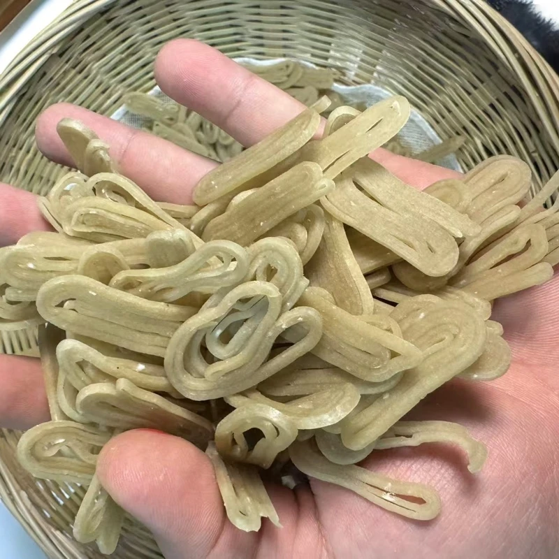 【胡子哥特产甄选-下新鱼面】下新手工鱼面湖北黄梅特产