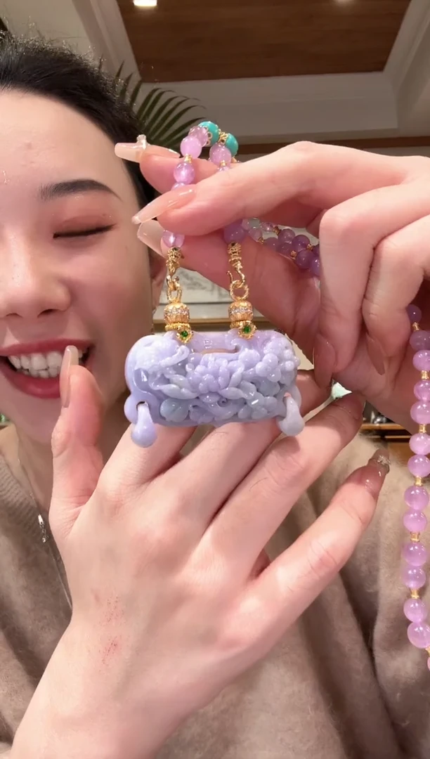 【闪购商品】翡翠颈饰未镶嵌国风