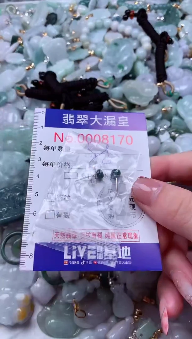 颈饰未镶嵌翡翠8170
