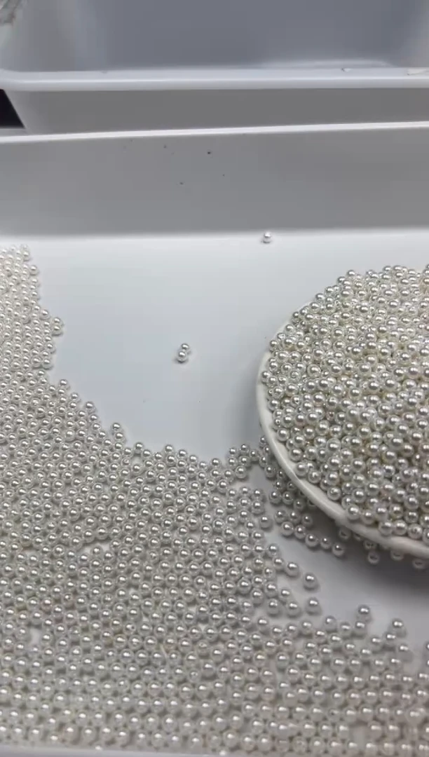 未镶嵌拼合珍珠（马贝珠）颈饰w842贝珠4mm*50颗