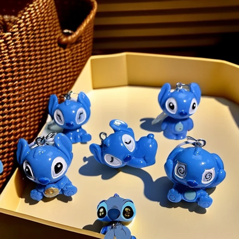 2025新款史迪仔钥匙扣汽车钥匙链立体公仔男女情侣包挂送闺蜜礼物