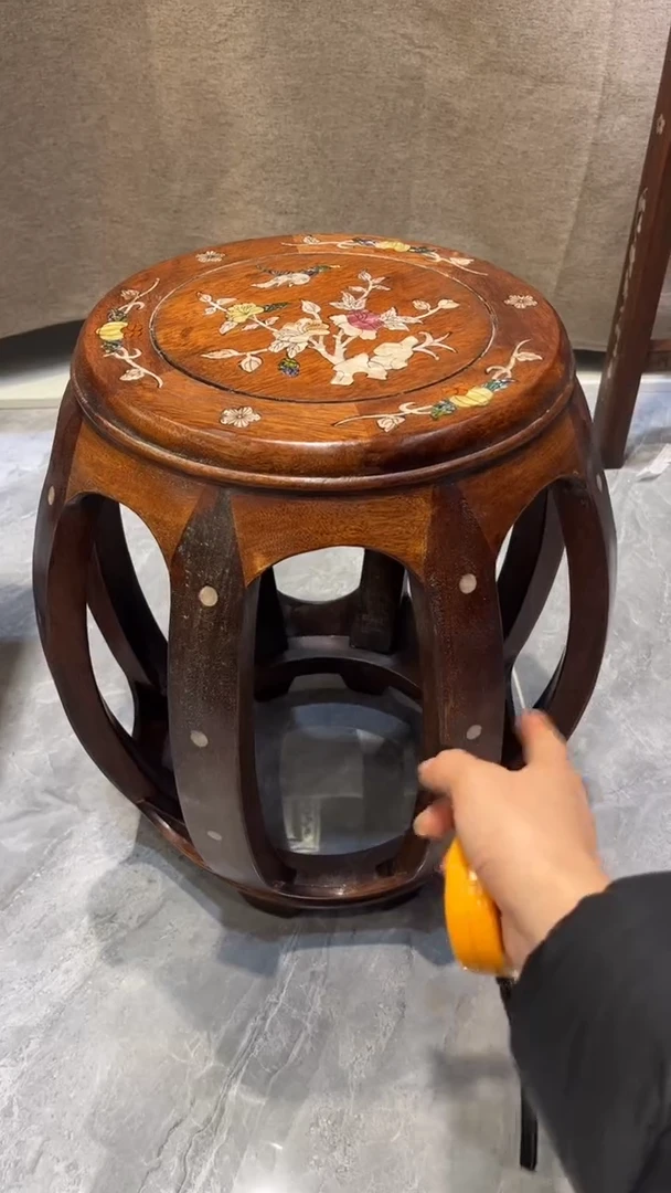 木喜鹊登梅 鼓凳
