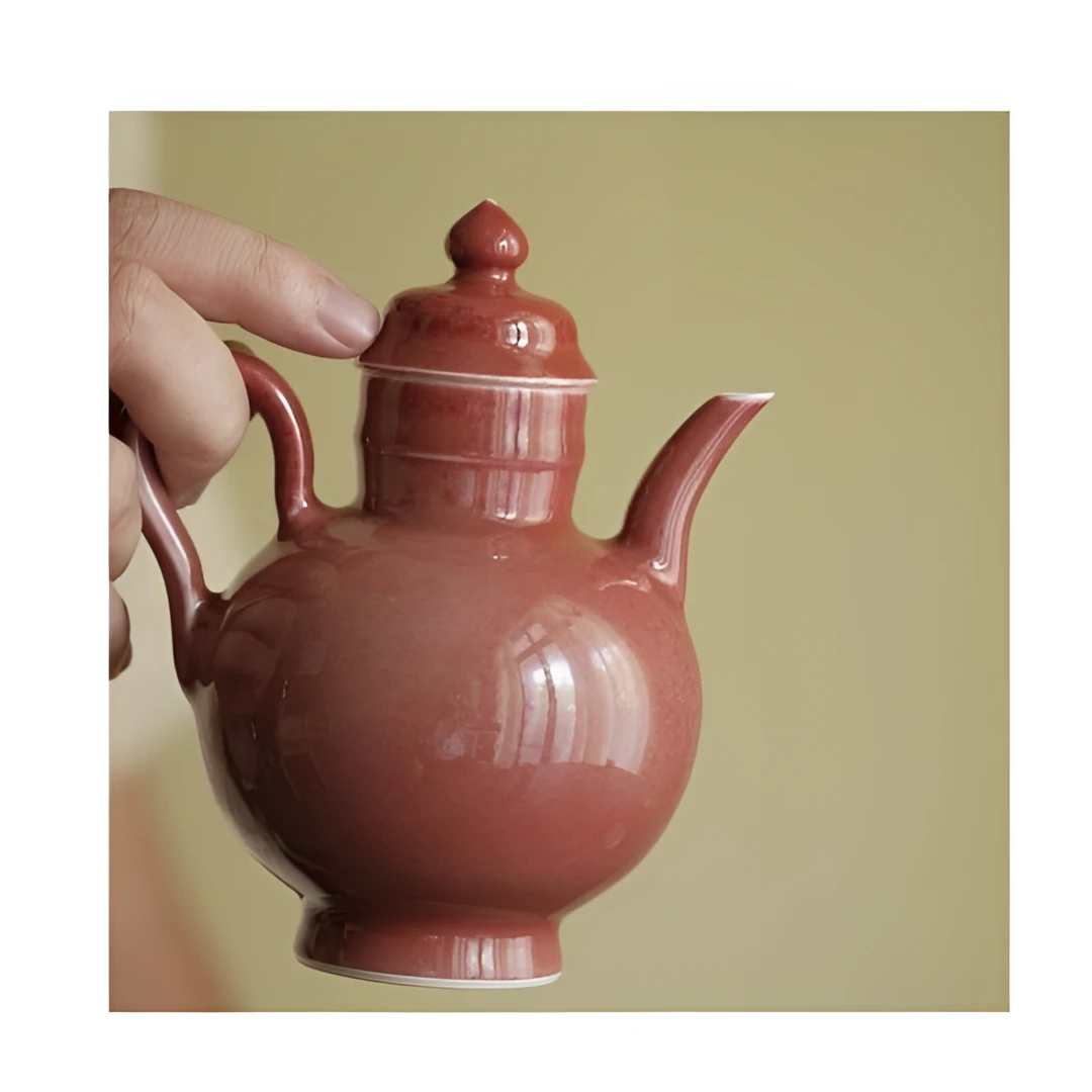 【福器】豇豆红酒壶