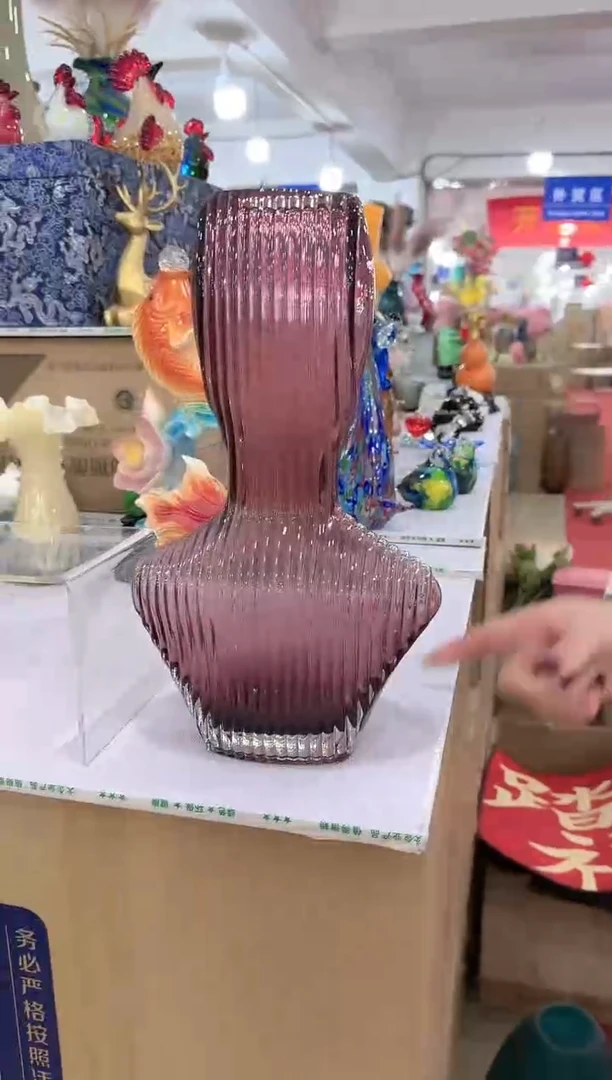 【闪购商品】无铅玻璃美全花器-j-早30