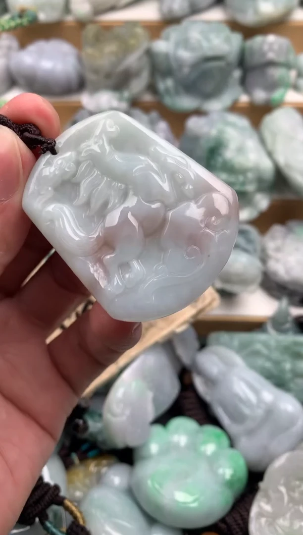 吊坠(不含链)未镶嵌翡翠1