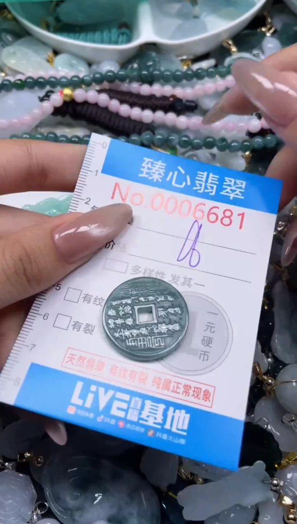 颈饰未镶嵌翡翠6681