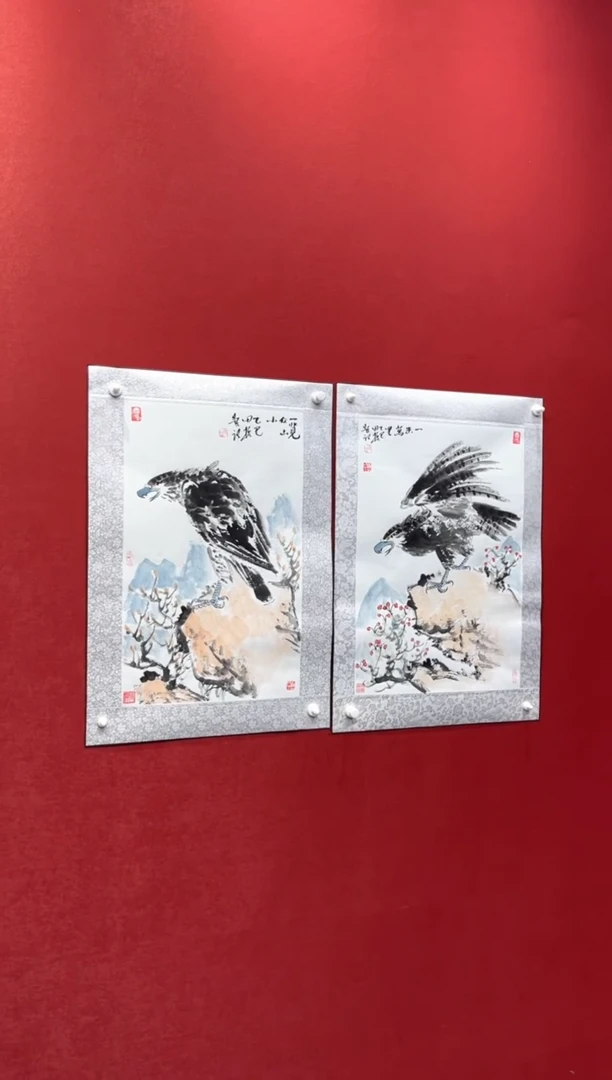 国画田哲老师现场创作 72