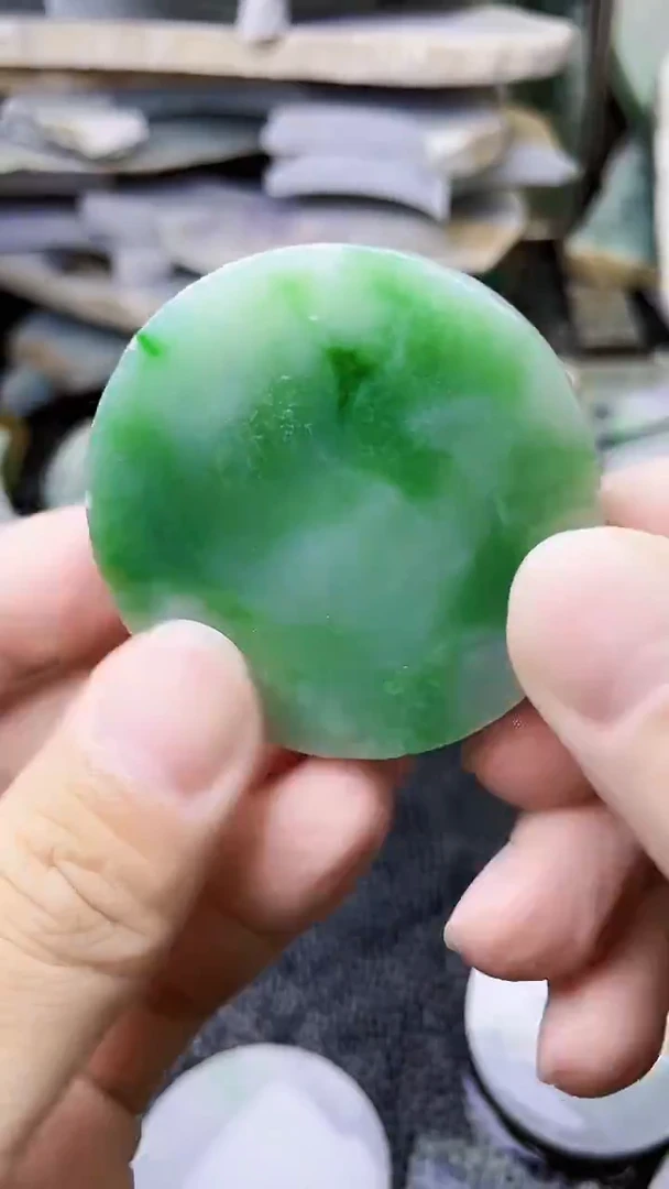 裸石翡翠天然A货翡翠板料