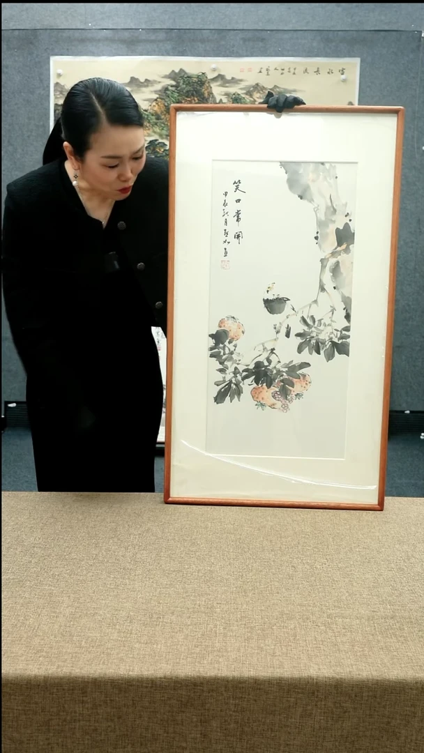 【闪购商品】国画52*92陈默如老师花鸟