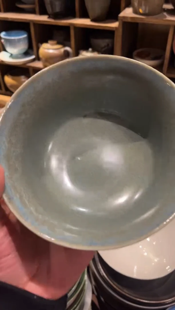 【闪购商品】瓷片700微瑕聚光灯马蹄碗1个