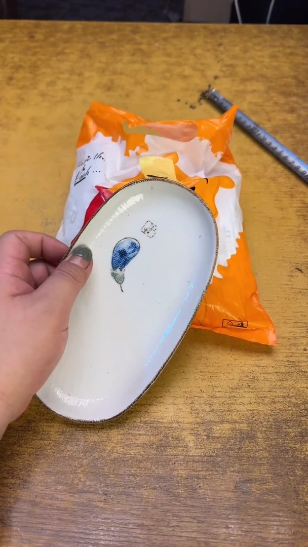 瓷器瓷器瑕疵破破1内五件