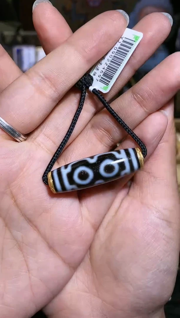 【闪购商品】玛瑙/玉髓颈饰18K金镶嵌X09716双手鼓项链