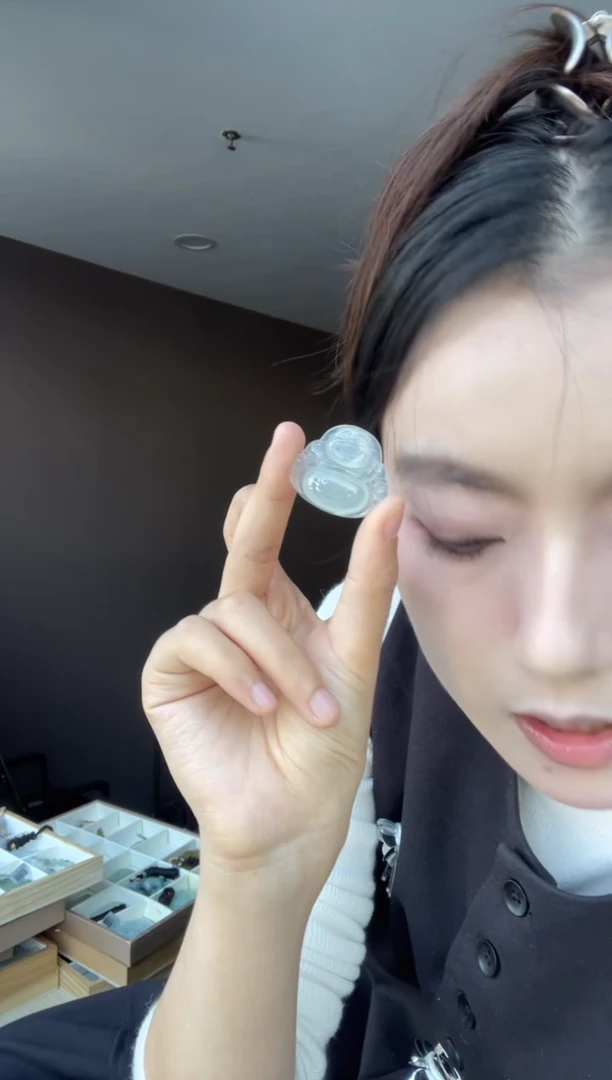吊坠(不含链)未镶嵌翡翠木**沐天然缅甸A货翡翠佛公