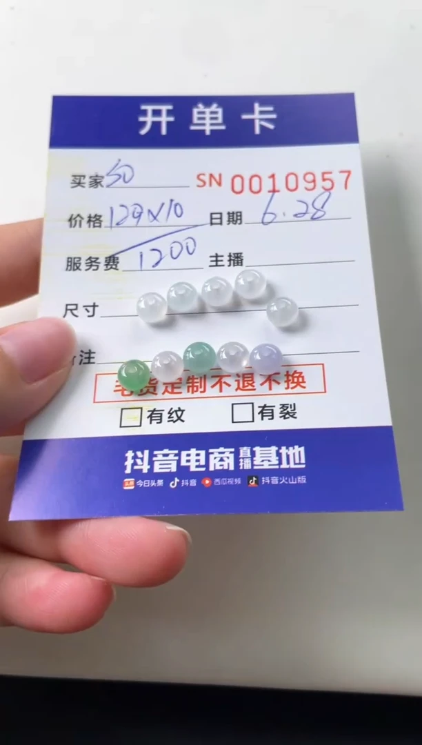 翡翠未镶嵌颈饰S****a00010957