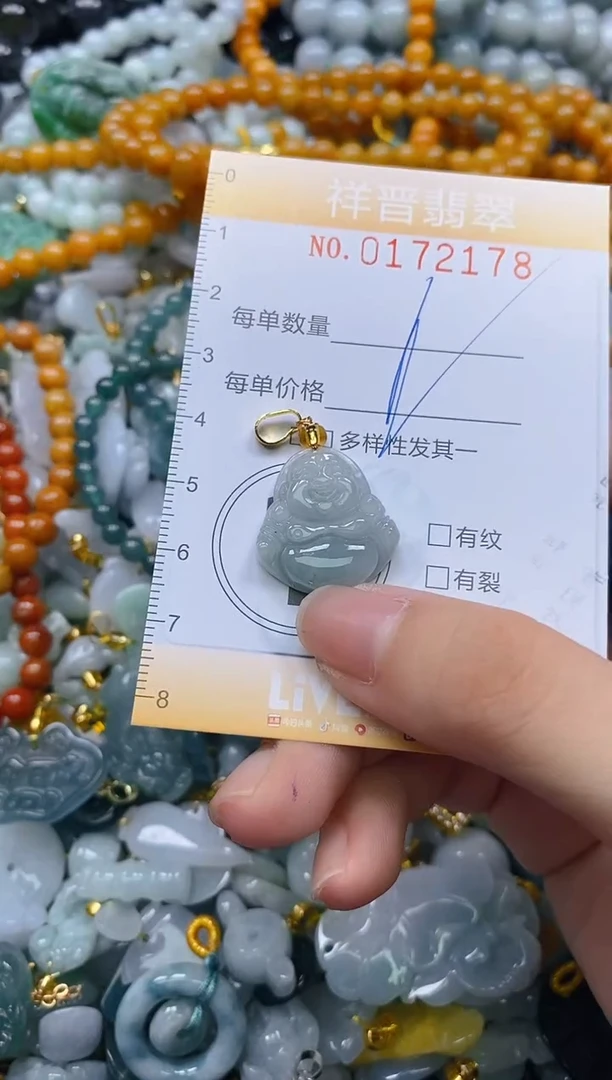 翡翠未镶嵌颈饰闪购0172178多样性发其一