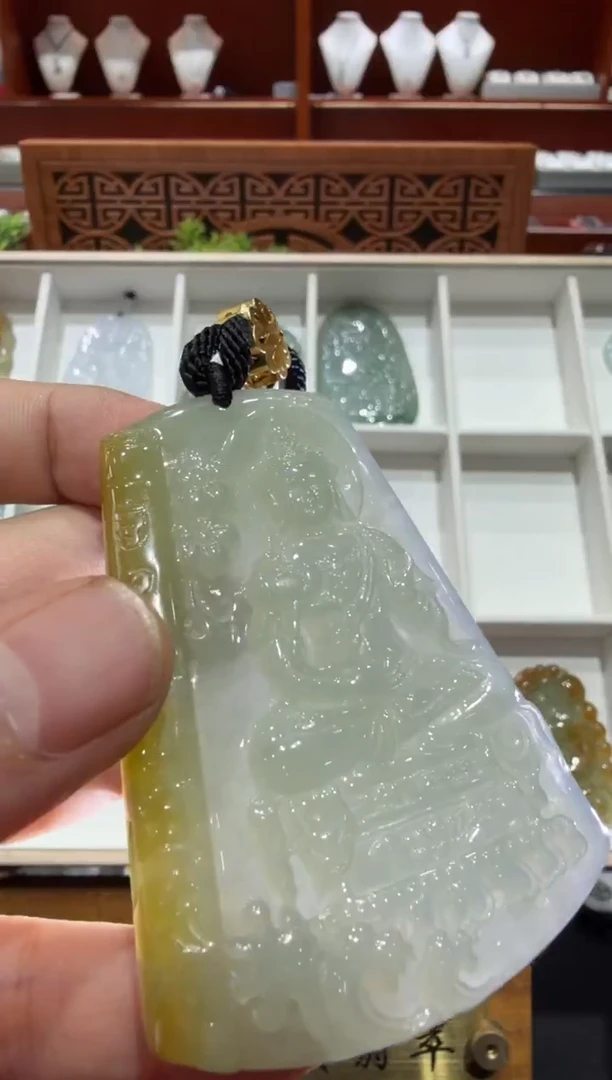 未镶嵌挂件翡翠A货翡翠多样性孤品