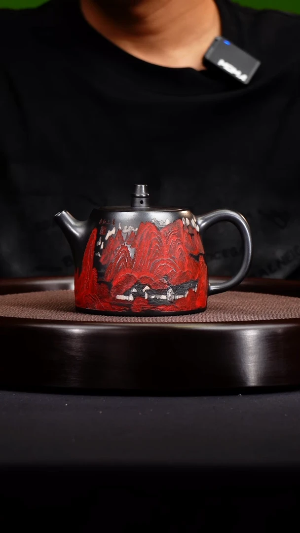 茶壶紫砂宜兴紫砂原矿壶